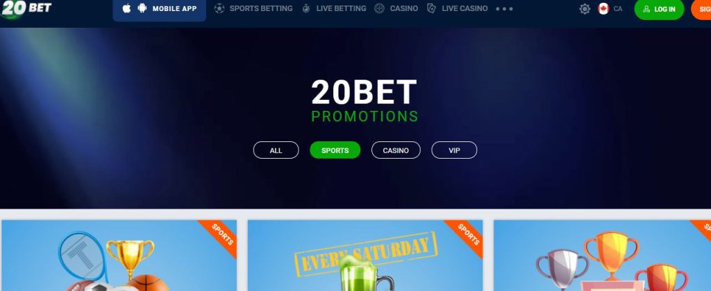 20Bet Bonus Code