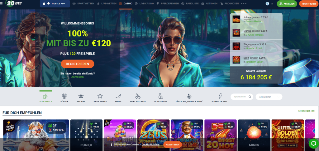 20bet casino