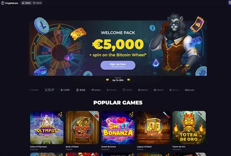 CryptoLeo Casino