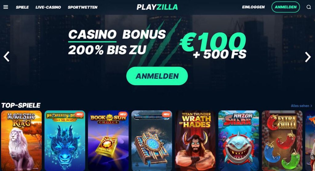 Playzilla Casino Deutschland