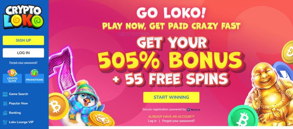 Crypto Loko Casino no Deposit Bonus 