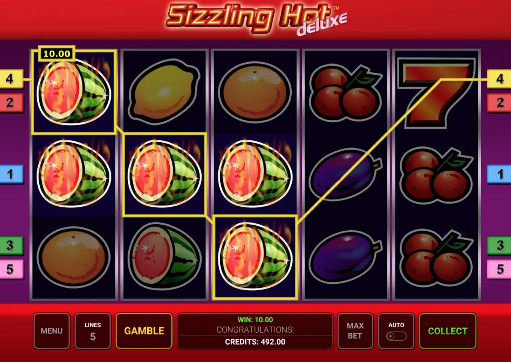 Bitcoin Online Casino SIzzling Hot