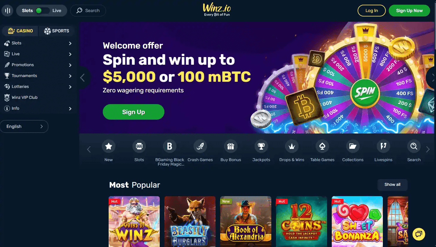 Winz Winz.io Erfahrungen – Spiele, Bonus & Auszahlung