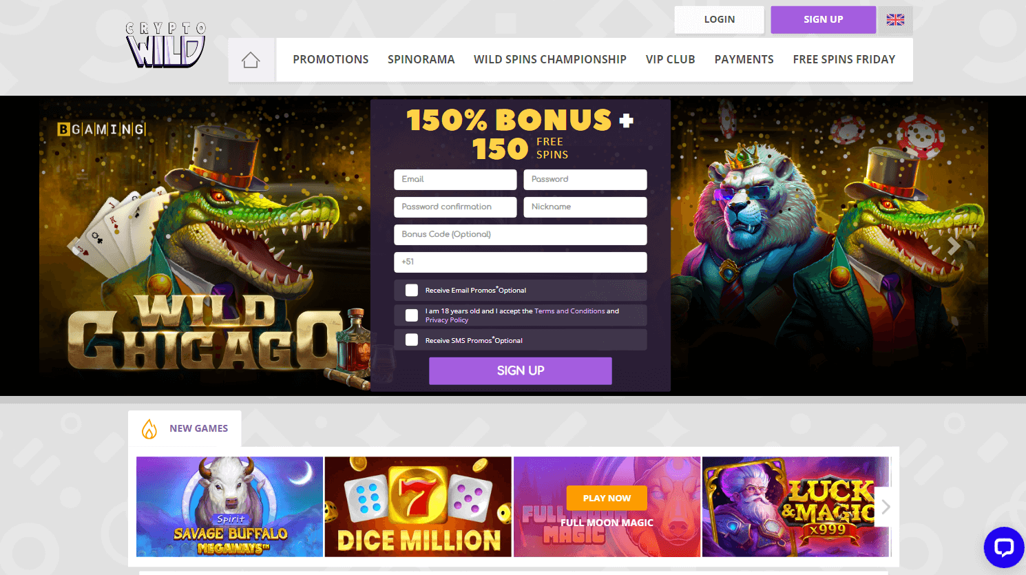 cryptowild casino