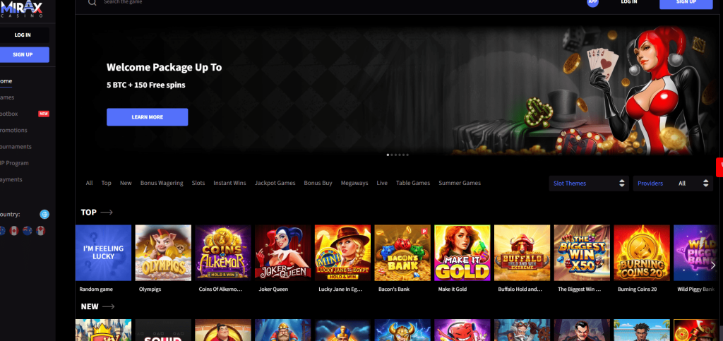 mirax casino