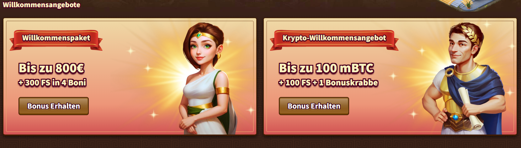 my empire casino boni