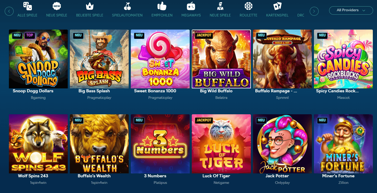 oshi casino spiele